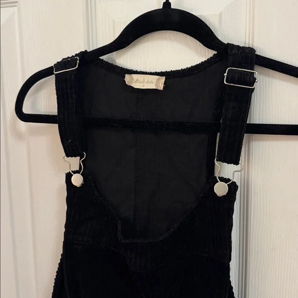 Altar'd State Black Corduroy Dress - Picture 3 of 4